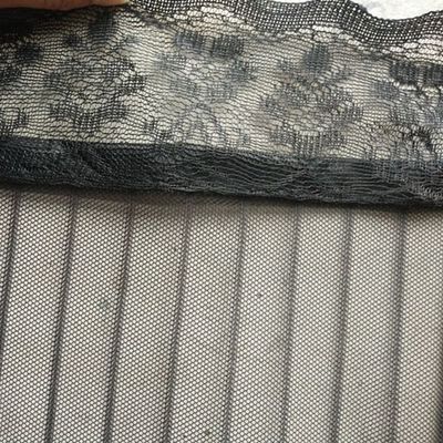 Black magnetic mesh screen door Curtain Easy Fixed DIY mosquito mesh door