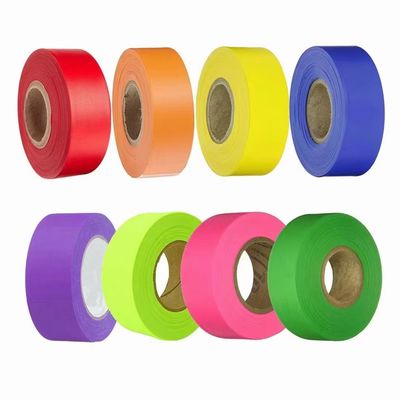 PE Pvc Marking Tape Plastic Binding Band Narrow Plastic Membrane Band