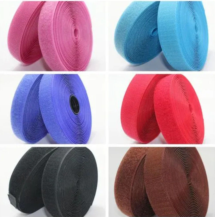 Nylon Two Sided Velcro Tape Hook And Loop Self Adhesive